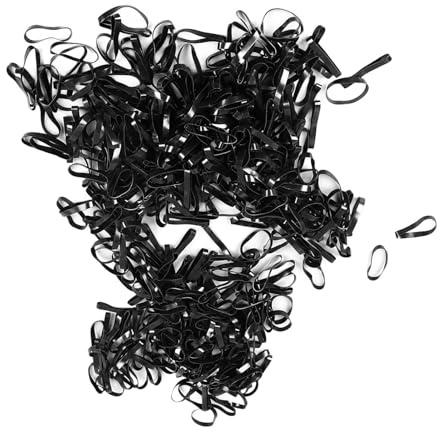 Yinhing Pferdegummibänder, Pferdehaarkrawatten Elastische Bänder 450pcs Weiche Gummi -Pferdebänder Bänder Horse Braving Kit Täglich Zur Pferdefarm