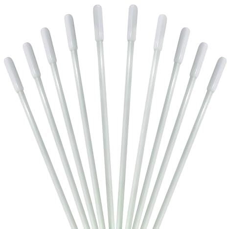 Baisdan 10 varillas flexibles, banderas de adoración de 39 pulgadas, varilla flexible flexible para bandera de baile de adoración y alabanza