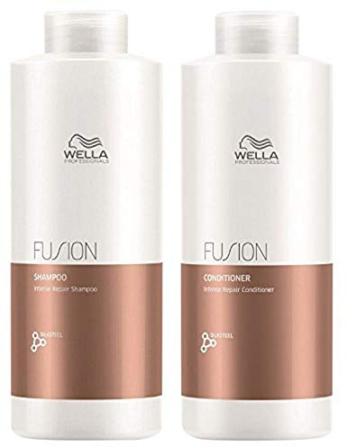Wella Fusion Shampoo 1000ml + Conditioner 1000ml