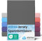 etérea Jersey Spannbettlaken 180x200cm - 200x200cm Anthrazit bis 25 cm Höhe - 100% Baumwolle Spannbetttuch Oekotex - Bed Sheets Leintuch Bettbezug - Bettlaken 180x200 cm - 200x200 cm - Anthracite