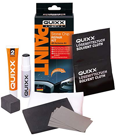 Quixx Steinschlag/Schotter Reparatur-Set - Schwarz