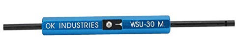 Attrezzo manuale per avvolgicavo, metallo 3 in 1 Funzione Striscia avvolgicavo a filo singolo Svolgi utensile manuale per filo AWG 30(WSU-30M)