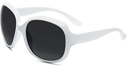 KoKoBin Mode Polarisierte Damen Sonnenbrille Outdoor UV400 Schutz Brille mit großem Gestell