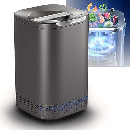 CYTBEK Poubelle à Compost Intelligente, composteur électrique de 2,5 L pour déchets de Cuisine, transformez Les déchets en Compost avec Un Seul Bouton, cycleur Alimentaire pour Appartement et Maison