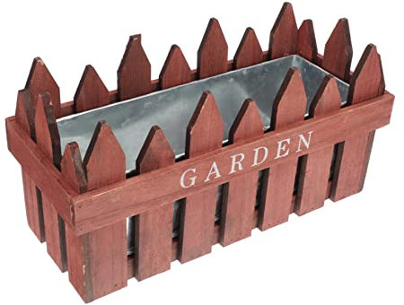 UPKOCH 1pezzi Recinzione in Legno Nordico Da Decorazione Casa Per Piante Arredamento Casa Recinzione Decorativa Legno