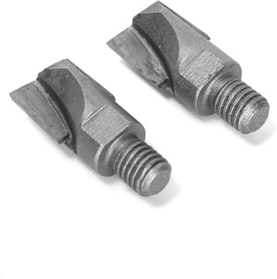 Ruimou 2 piezas cortador de madera de carburo abridor de agujeros de cerradura de puerta para ranurar y abrir agujeros en puertas de madera (cortador de 16 mm)
