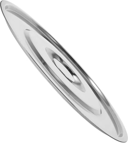 LAPYAPPE Couvercle de Marmite en Acier Inoxydable Réutilisable, Design Simple et Polyvalent, Adapté pour Seau à Soupe et Cuisson Cuisine