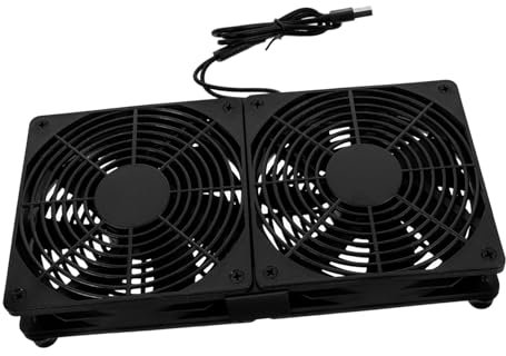 VILLCASE Ventilateur Usb Pour Ordinateur Double Ventilateur De Refroidissement Usb Pour Boîtier Ordinateur Refroidisseur