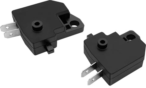 Hoembpn 2pcs Bremslichtschalter für Motorrad Links und Rechts, Geeignet für die meisten Universellen Motorräder