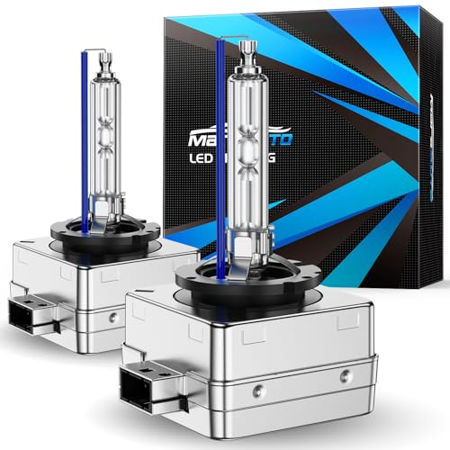 Marsauto D3S HID Xenon Bulbs 600% 30000LM Brightness 6500K Cool White 66340 42403 42302 Replacement 35W IP68 Waterproof Pack of 2