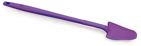 Kochblume Restelöffel L | Premium-Silikon & BPA frei | Hitzebeständig | Spülmaschinenfest | Farbe: lila