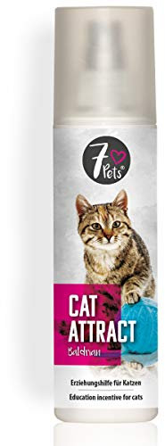 7 ♥ Pets Katzen Wohlfühlspray Erziehungshilfe Lockspray 200 ml