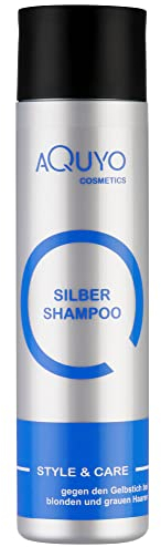Style & Care Silber Shampoo, Anti Gelbstich Shampoo für graues, hell gefärbtes oder blondes Haar (250ml) | Silbershampoo spendet Feuchtigkeit und steigert Farbbrillanz für blondiertes Haar