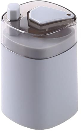 Liummrcy Automatische Zahnstocher Halter, Zahnstocherspender, kreative Zahnstocher Kasten Tragbare Pop-up Zahnstocher Spender Aufbewahrungsbox Kunststoff Kreative Automatische Zahnstocher Box (grau)