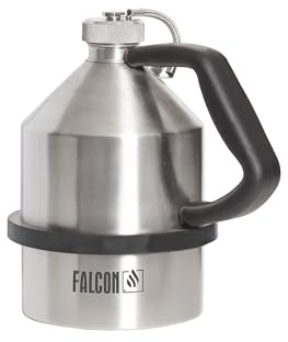FALCON Sicherheitskanne aus Edelstahl, mit Schraubkappe, 2 Liter