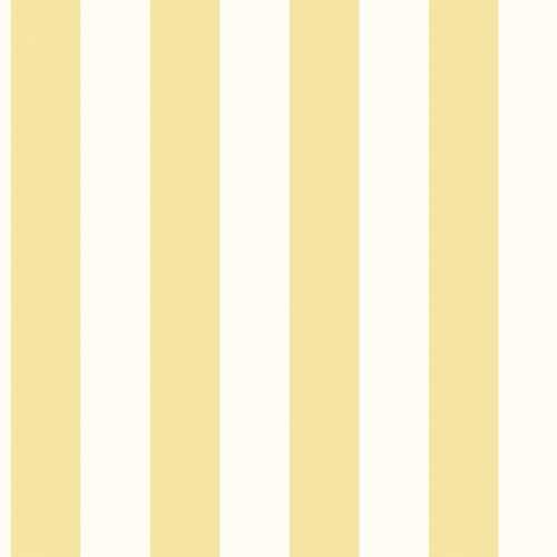 Just Kitchens G45400 Papier peint à rayures Jaune/blanc