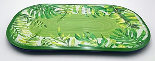 Plateau plat de table en mélamine Bali rectangulaire 40 cm Easy Life