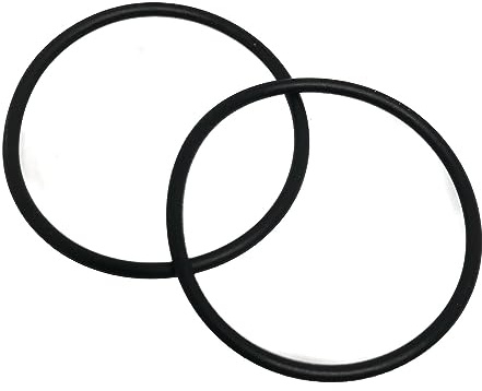 Rubber O Ring for 36mm Metal Sink Plug Replacement Seal (Pack of 2)