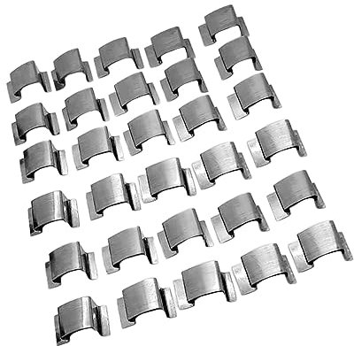 rongweiwang Stainless Steel Greenhouse Glass Clips G Type Clamps Accessories, Stainless Steel