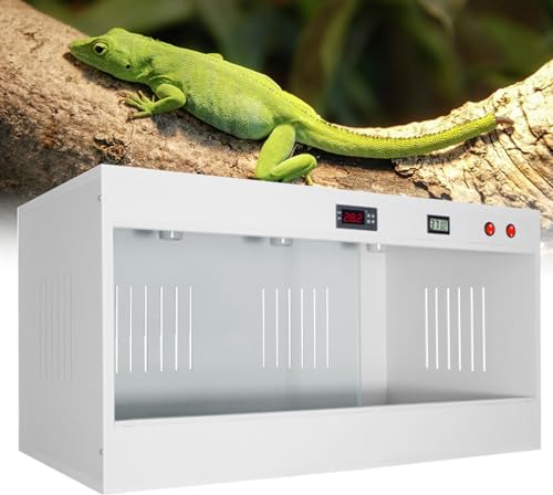 XDLYWUZIQ Incubatrice Grande, Incubatrice per Uova di Rettili, Terrario per Rettili di Grandi Dimensioni Habitat per Rettili Alto E Largo, Pitone, Habitat, Lavoro per Piccoli Rettili,100x40x40cm