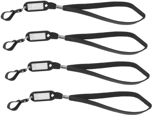 MAGICLULU 4stücke Gehstock-Gurte Anti-Verlust-handgelenkband Gehstock-zubehör Mit Notfall-kontaktetikett Leicht Und Bequem Geeignet Für Gehstöcke Handtaschen Und Lenkräder