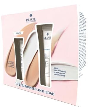Rilastil Pack Esenciales Antiedad - Pack Progession(+) Crema Antiedad y Reafirmante 40 Ml + REGALO Progression (+) Contorno de Ojos 15 Ml