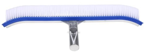 QAUUCP StraßEnbesen 1 stück Schwimmbadbürste 10/18 Zoll Kunststofflegierung Kopf Reinigung Boden & Wand Außen-/Innensauna Pool(18 inch C)