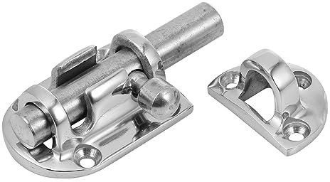 NUOBESTY Stainless Steel Door Latch Sliding Lock Barrel Bolt for Safety Gate Latch Home Use