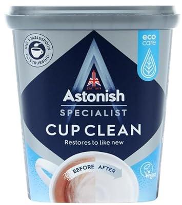 RYYN® Specialist Clean & Revive Cup Cleaner 350g for Tea Coffee Cups Flasks Stain Remover