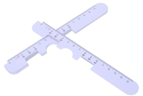 MAGICLULU 10piezas Regla De Distancia Pupilar Óptica Unidades Herramienta De Medición Para Optometristas Medidor De Distancia Ocular Con Transparente