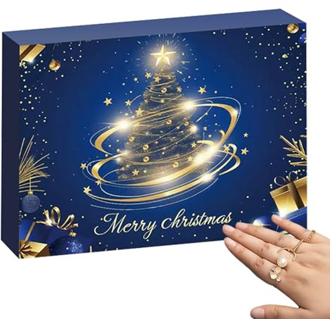 Penlimly Calendrier De L Avent De Noël,Calendrier de l'Avent - Pendentin Cartoon Noël 2025 - pour Femmes Filles Amie Fille Sœurs Cadeau Hiver Quotidien Fêtes Anniversaire Cadeau