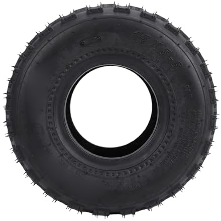 AKLOSIPY Neumático de 15x5x6, Neumático para Quitanieves para Cortacésped, Tractores de Césped, con Tecnología Avanzada de Tracción de Hombro, Adecuado para Quitanieves, Motos de