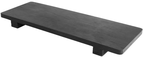 Garcia de Pou Boden für Sushi, Bambus, Schwarz, 30 x 11 x 2,5 cm