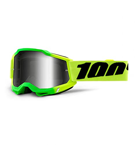 100% Accuri 2 Brille Travis, Spiegel Silber Linse, Erwachsene
