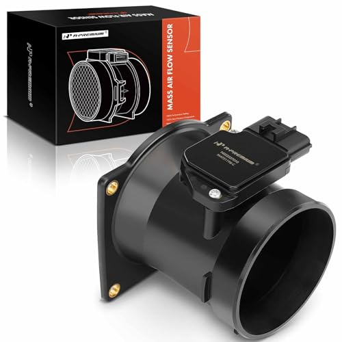 A-Premium Mass Air Flow Sensor Meter Assembly Compatible with Ford Expedition 2003-2004 & Lincoln Navigator 2003-2004, Replace# 3L7U12B579AA, 3L7Z12B579AA