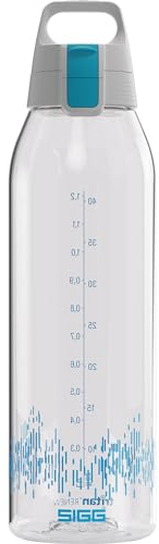 Sigg - Botella Tritan Renew - Total Clear ONE - Apta para bebidas carbonatadas - para lavavajillas - A prueba de fugas - Ligera como una pluma - Resistente a los arañazos - Sin BPA - 0,5L/0,75L/1,5L