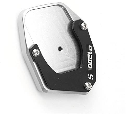 JSDHFQ Motorrad Aluminium Seitenständer Fußvergrößerung Und Erhöhung Passform Zubehör Für B&M&W R1200gs 2007 R 1200 GS ADV Adventure 2008-2011 2012
