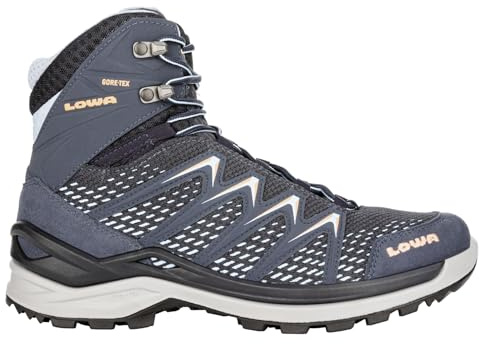 LOWA Stövlar medium Innox PRO GTX MID Ws, Stålblå lax, 42.5 EU