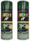 PNJB All-Purpose Nato Green Aerosol Spray Paint, Quick Drying Spray, Fast Dry and Excellent Coverage for Wood, Metal, Plastic, 400ML (2PCS)