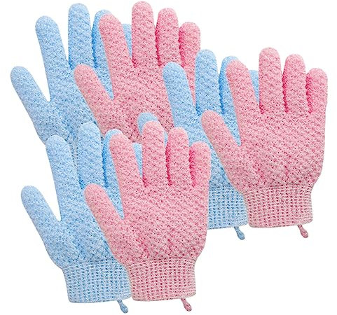 WEKADRIN 12stücke Pack Badehandschuhe Körper Peeling Handschuhe Körper Schrubben Handschuhe Für Dusche Bad Reinigungs Effektives Haut Peeling