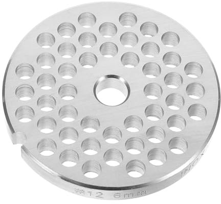 Mikinona De Cuchillas Redonda 12 Orificios Para De Carne Manual De Inoxidable Herramienta Inoxidable Para Moler Carne