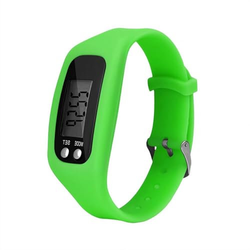 Pedometer Watch Fitness Watch No Bluetooth/App/Phone Required, Fitness Tracker with Step Counter Calories Counter, Large LCD Screen, Lightweight Silicone Wristband for Walking Running