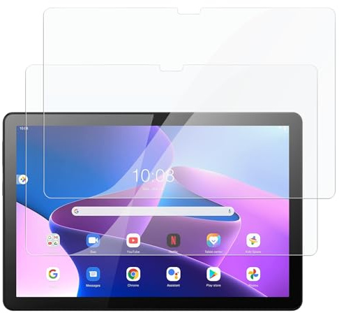 Joogee Lot de 2 Verre Trempé Compatible pour Lenovo Tab M10 3rd Gen 10.1 Film Protection Écran Compatible pour Lenovo Tab M10 3rd Gen (TB-328F/TB-328X) 9H Dureté Anti-Rayures sans Bulles Ultra-Clair