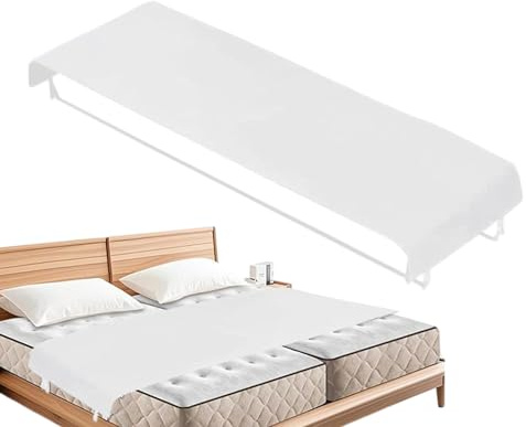 Puente de cama, accesorios de cama ajustables de tamaño individual a king, conector de colchón para cama larga, para parejas, dormitorio de invitados, dormitorio, dormitorio, apartamento, hotel