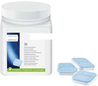 Tabletas Descalcificadoras For Cafeteras, 36 Tabletas Descalcificadoras, Compatibles Con Jura, Cafetera