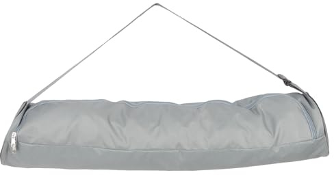 Homoyoyo Multifunktionale mit Großem Fassungsvermögen Yogamattentasche aus Wasserdichtem Stoff in Hellgrau für Outdoor Fitness und Yoga Zubehör