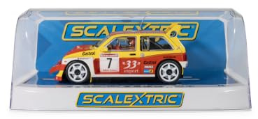 Scalextric C4668 Austin Metro 6R4, Racing Slot Cars, 1:32 Scale | Street & Rally Slot Car, Compatible with Toy Car Track, for Ages 18+
