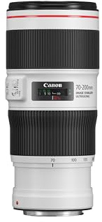 Canon EF 70-200mm F4L IS II USM Lens - Professional L-Series Telephoto Zoom Lens - Portraits, Sports, Landscape Photography - Compact Design - Weather Resistant (Renewed)