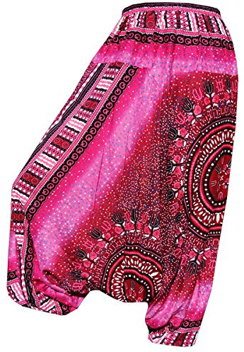 PANASIAM Aladin Pants, Maoi 04, Pink-ish XL