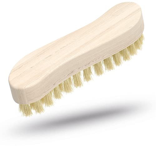 Klangfeiler® Scheuerbürste Reinigungsbürste aus Holz - Extra Robust & Langlebig - Made in Ukraine